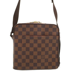 Louis Vuitton Damier Ebene Brown Olaf Shoulder Bag